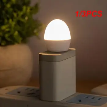 1/3KS Plug Lampa LED Nočné Svetlo Ochrana Očí Svetla na Čítanie Energie-šetrenie Energie Banka Plnenie Kniha Svetlá Malé Lampy na Čítanie