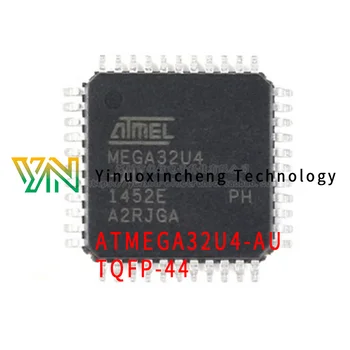 1PCS/VEĽA Pôvodné originálne ATMEGA32U4-AU čip, 8-bitový mikroprocesor AVR 16K USB flash TQFP-44