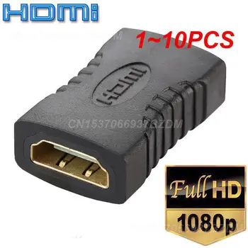 1~10PCS Žien a Žien F/F Spojka Extender Konektor Adaptéra pre 1080P Kábel Rozšírenie Konektor Converter NIN668