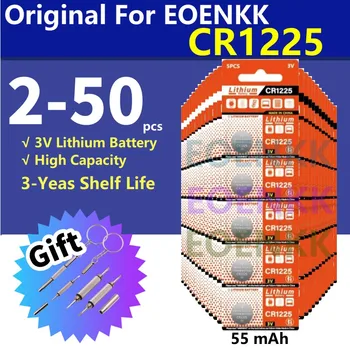 2-50pcs CR1225 3v Lítiové Batérie, Hromadné Kompatibilný s CR 1225 BR1225 KL1225 L1225 ECR1225 KCR1225 pre kalkulačka Sledovať kľúča Vozidla
