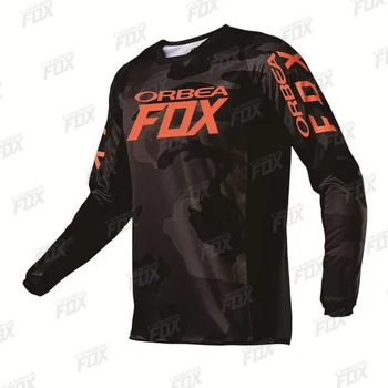 2023 OrbraFox Zjazdové Jersey MTB Terénneho Motocykla Motocross Závodné Rýchle Suché Cyklistika Dres Dlhý Športové tričko