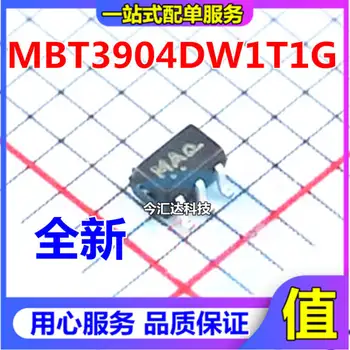 20pcs originálne nové 20pcs pôvodný nový Integrovaný obvod MBT3904DW1T1G SOT363 silkscreen MA 0.2 A 40V NPN tranzistora