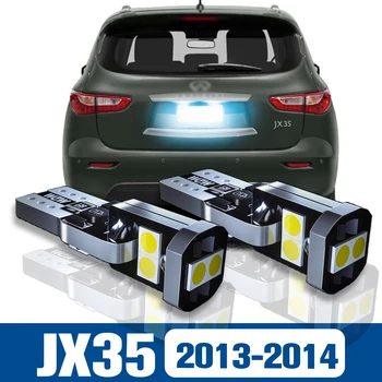 2ks LED špz Svetlo Lampy Príslušenstvo Canbus Pre Infiniti JX35 2013 2014