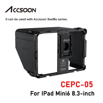 Accsoon Moc Klietky CEPC-05 pre Ipad Mini6 8.3 palcový s Sunhood NPF Batérie Pracky Nabíjanie pre SeeMo/SeeMo pro Príslušenstvo