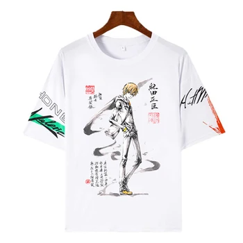 Anime Durarara krátky rukáv t-shirt Atrament umývanie maľovanie Vytlačené T-shirt Cosplay T-košele Mens ženy Voľný čas T Košele