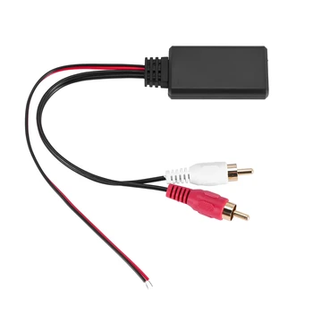 Auto Univerzálne Bezdrôtové Bluetooth Modul Music Adaptér Rca Aux Audio Kábel