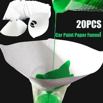 Autolak Papier Zúženia Jedno Auto Farby Oka Filter Kužeľovej Nylon Micron Papier Zúženia Nástroje Na Čistenie Filtračných Lievik