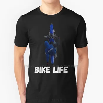 Bicykel Život Tričko Bavlna 6XL Jedno Koleso Až na Bicykli Život Ryderz Šport Bike Dirtbike Dirt Bike Wheelies Krúžiť Bikelife