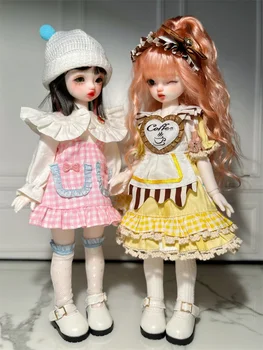 BJD bábiky oblečenie pre 1/6 veľkosť YOSD roztomilý a všestranný princezná šaty bjd bábiky oblečenie 1/6 nastaviť bábika príslušenstvo