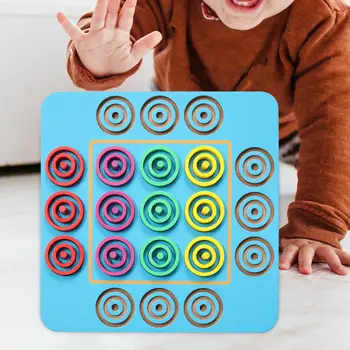 Deti Krúžok Šach, Puzzle, Hračky Prenosné Logické Myslenie Školenia Ruky Mozgu Školenie Rodič Dieťaťa Interakcie Montessori