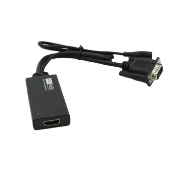 HDMI / VGA Converter - HDMI / VGA HD Video Konvertor, Nezávislé Audio zdroja Napájania a JEDNOSMERNÉHO Hlava Samice