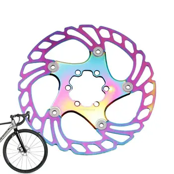 Horský Bicykel Kotúčové Brzdy Farebné Pevný Disk Brzdy Cyklistické Príslušenstvo S Dutým Dizajn Pre Horské Bicykle Pevný Disk Brzdy