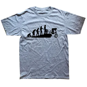 Jazda Na Horských Bicykloch Lete Vtipné Tričko Tričko Mužov Streetwear Topy Bavlna Požičovňa T-Shirt Lete Bežné Krátky Rukáv