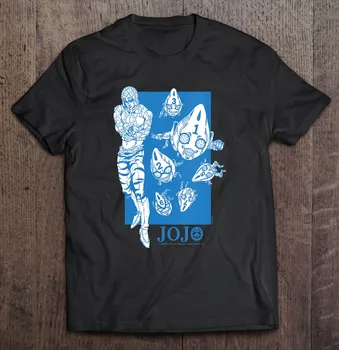 Jojos Bizarné Dobrodružstvo Mista Šesť Guliek 5 Nadrozmerné T-Shirt Mužov Tričko Anime T-Shirt, Shirt Mužov Manga Mužské Tričko pánske Tričko