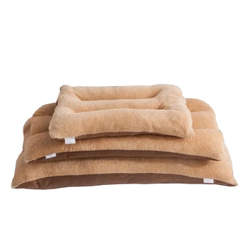 Krátke Plyšové zvieratko posteľ zime teplé pelechy pre veľké psy, mačky puppy spánok mat pohodlné pes príslušenstvo podlahové búdy pre zvieratá