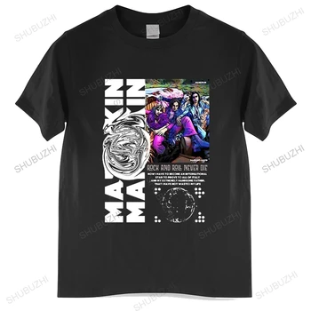 Maneskin T Shirt Nové Módne Mens Príležitostných Kawaii Čierne Bavlnené Tričká Muž Harajuku Denne Topy, Tričká, Košele Vintage Tričko