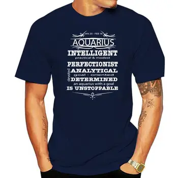 Muži tričko Vodnár inteligentné perfekcionista analytické určená je nezastaviteľný Ženy t-shirt