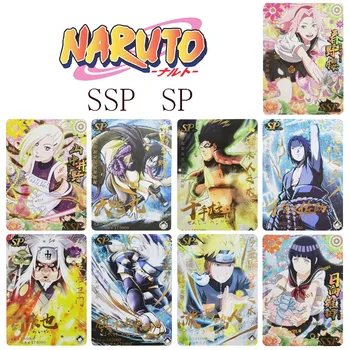 Naruto Ssp Sp Série Haruno Sakura Hinata Hyuga Anime Postavy Samoopaľovacie Herné Kolekcia Flash Karty Cartoon Hračky Vianočný Darček