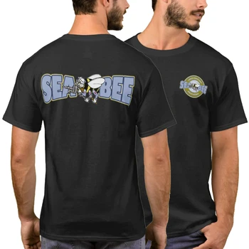 Naval stavebný Prápor Seabee Znak T-Shirt 100% Bavlny O-Krku Lete Krátky Rukáv Ležérne Pánske T-shirt Veľkosti S-3XL