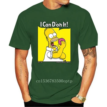 Nové Homer Môže D'Oh To! Tričko pánske Žena Zábavné Novinka T Shirt Muži Ženy Mikina s Kapucňou, Čierna Móda Plus Veľkosť TEE Tričko