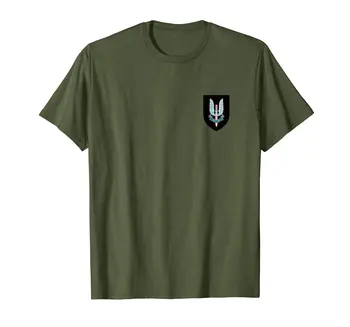 Nové Módne Mužov pánske Tričko Bavlna Mužov Krátky Rukáv Britskej Sas Tričko Vojenské Armády T Shirt Creator
