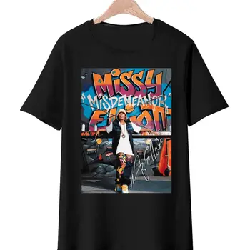 Nové Populárne Missy Elliott tričko Bavlna Mužov Všetkých Veľkosť T-Shirt B1482