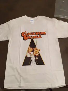 Nový Ročník 90. rokov A Clockwork Orange, T Tričko dlhé rukávy