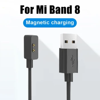 Originálne USB 0,6 M 1M Nabíjačka pre Xiao Mi Kapela 8 Rýchle Nabíjanie Kábel Magnetické Smartband Nabíjačky Prenosné Plnenie Napájací Kábel