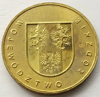 Poľsko 2004 Štátu Mince Series-Roz Provincii 2 Zlotti Pamätné Mince Mosadz Mince 27mm
