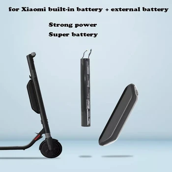 Pre xiao Ninebot Segway ES1 ES2 ES4 E22 externé rozšírenie batérie, vstavané lítiové batérie, Skateboard Moc