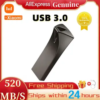 Pre Xiao USB 3.0, USB Flash Disk 2TB 1 TB Vysokej Rýchlosti Pero Disku 512 gb diskom USB Pamäť 256 GB U Stick 128 GB Flash Disk Pre Počítač PC
