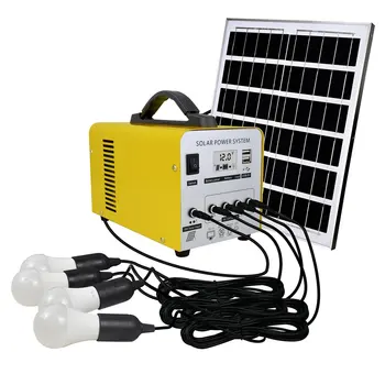 Prenosný Solárny Systém 12V Vstup/Výstup Skladovanie Energie Napájanie Solárny Systém na Uskladnenie Energie Pre Domácnosti Núdzové