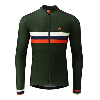 Pro Cyklistické Oblečenie Zimné Dlhý Rukáv Thermal Fleece Jersey Cestnej MTB Bike Bunda Vysokej Kvality Ropa Ciclismo Invierno