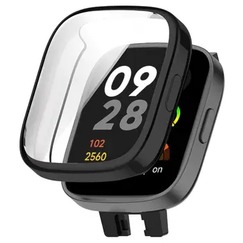 TPU Chránič puzdro pre Redmi Sledujte 3 Smartwatch Pokovovanie Ochranný plášť Rám Príslušenstvo