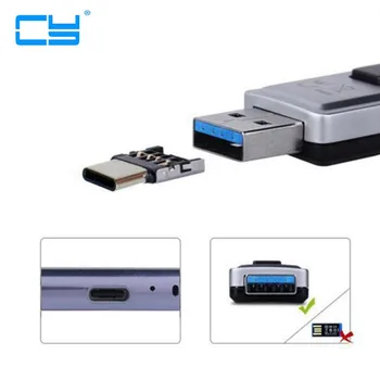 Ultra Mini Type-C, USB typu c, USB-C, USB 2.0 A OTG Adaptér Konektor pre Tablet a USB Kábel & Flash U Diskov