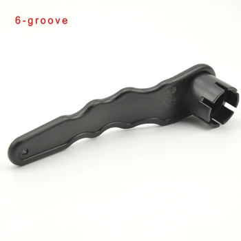 Univerzálna PVC Vzduchu Ventilom Kľúča Šesť-Zub 8 Groove Kľúč Pre Nafukovacie Člny Kajak Kanoe Čln Náhradné Príslušenstvo