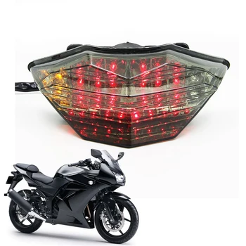 Upravený motocykel VIEDOL Zase Signál Zadné Varovanie zadné Svetlo Brzdové Svetlo na Kawasaki Ninja 250 250R 300 Z300 2013-2016
