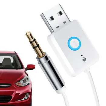 USB Audio Adaptér Bezdrôtovej Automobilovej Prijímač & Vysielač Stabilné V aute Hudbu Príjem Plug And Play USB Adaptér Bezdrôtovej Automobilovej