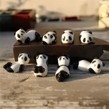 Čínsky Tyčinka Panda Prútik, Zvyšok Tvorivé Roztomilý Keramické Prútika Mat 8 Druhov Panda Tvar Kuchynské Potreby Riad